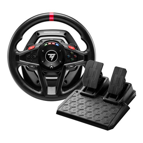 Thrustmaster T128 Nero USB Sterzo + Pedali Analogico PC, Xbox, Xbox One