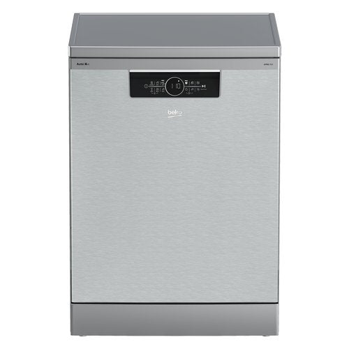 Beko Lavastoviglie 16 coperti, BEYOND BDFN36640XA, Autodose, Classe C, Libera installazione, Pearl inox