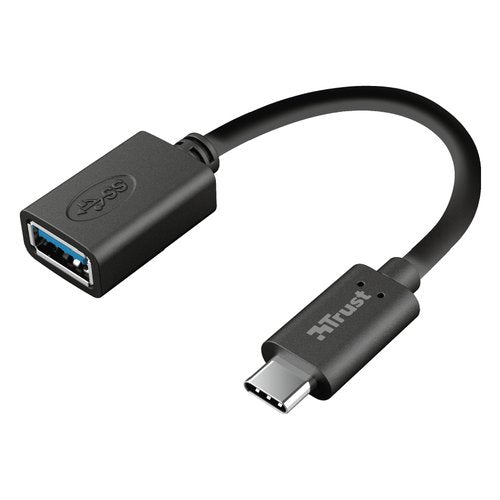 Adattatore Trust 20967 CALIX Usb C a Usb A Black Black