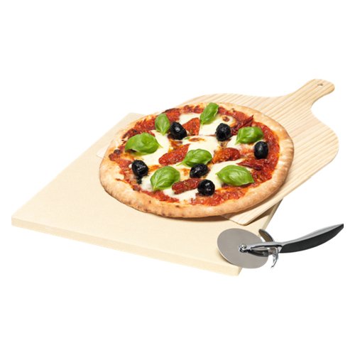 Tagliere Electrolux 902 979 798 Pizza Stone Set Natural