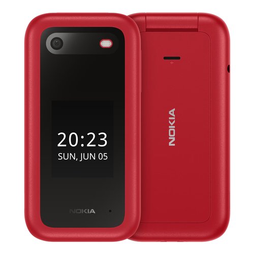 Cellulare Nokia 1GF011OPB1A03 2660 FLIP 4G Dual Sim Red Red