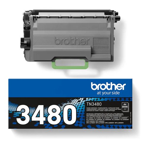 Brother TN-3480 cartuccia toner 1 pz Originale Nero