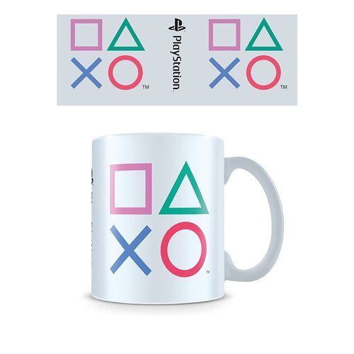 Tazza mug Pyramid International MG25990 PLAYSTATION Symbols Logo Bianc