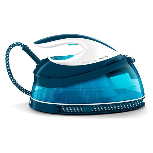 Philips Ferro stiro caldaia PERFECTCARE Compact Bianco e Blu GC7840/20