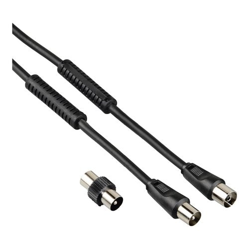 Cavo antenna Hama 00205303 Cable With Adapter 85 Db Nero Nero