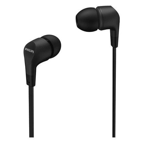 Auricolari microfono filo Philips TAE1105BK 00 Black Black