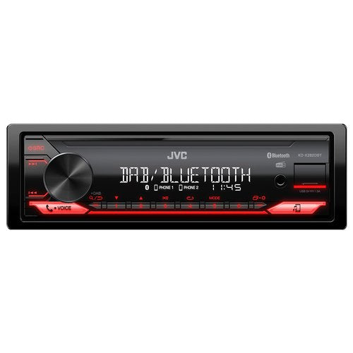Autoradio Jvc KD X282DBT Bluetooth Black Black