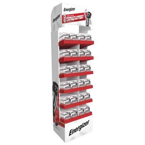 Espositore batterie Energizer MAX PLUS Floor