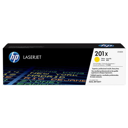 HP Cartuccia Toner originale giallo ad alta capacità LaserJet 201X