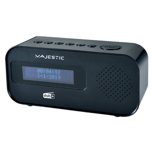 New Majestic RS-115 DAB Portatile Analogico e digitale Nero