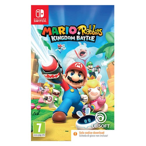 Videogioco Ubisoft 300117262 SWITCH Mario+Rabbids Kingdom Battle Code