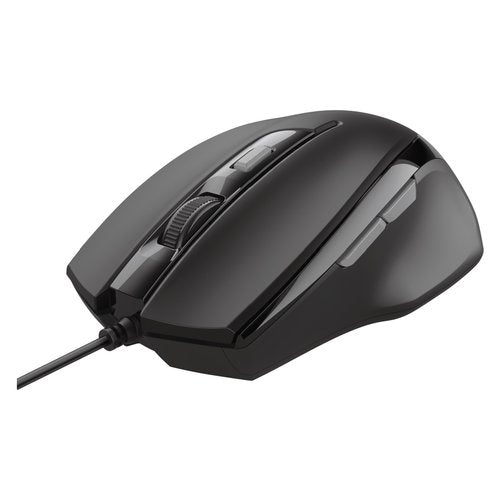 Mouse Trust 23650 VOCA Comfort Wired Black Black