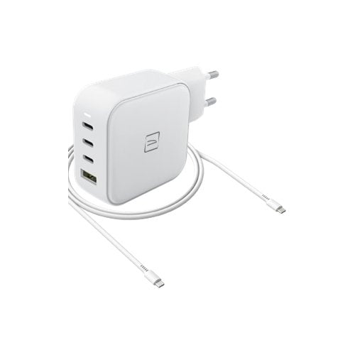 Caricabatterie Tucano MA GAN100 EU W CHARGER GAN 100w White White