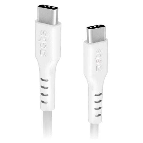 Cavo USB C Sbs TECABLETCC20W 2.0 White White