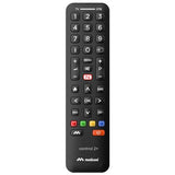 Meliconi Control 2+ telecomando IR Wireless TV, Set-top box TV Pulsanti