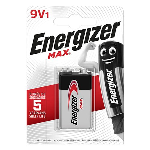 Energizer Max – 9V Batteria monouso Alcalino