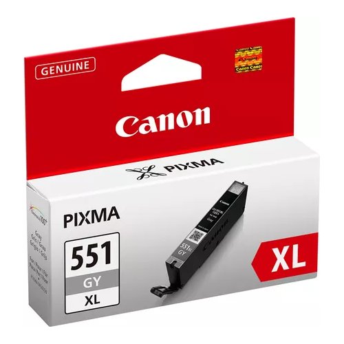 Canon Cartuccia d'inchiostro grigio a resa elevata CLI-551GY XL