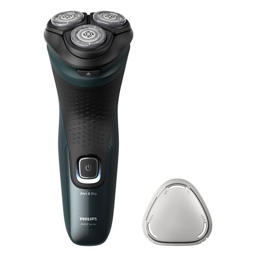 Rasoio barba Philips X3052 00 SERIE 3000X PowerCut Verde foresta scuro