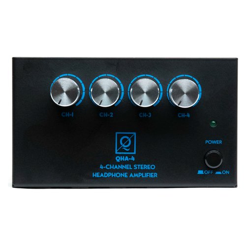 Amplificatore cuffie Oqan 063939 Qha 4 Channel Nero Nero