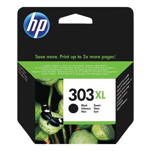 HP Cartuccia di inchiostro nero originale ad alta capacità 303XL