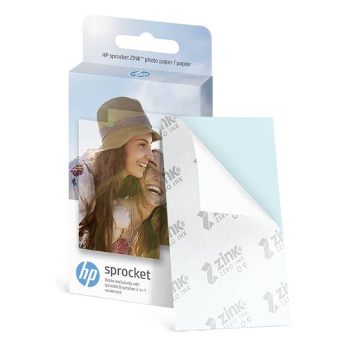 Carta fotografica Hp 1AH01A SPROCKET Zink Sticky Backed