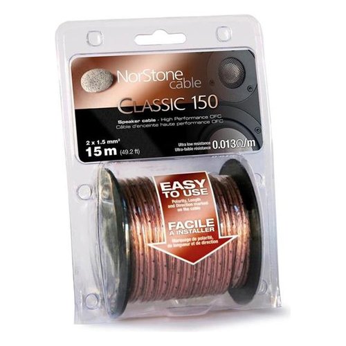 Cavo audio Norstone CLASSIC Cl150 Trasparente Trasparente