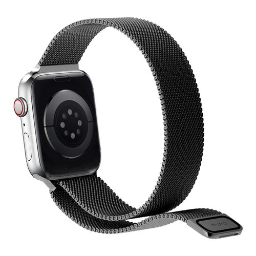 Cinturino orologio Puro AW40MILANESEBLK MILANESE Apple Watch Nero Nero