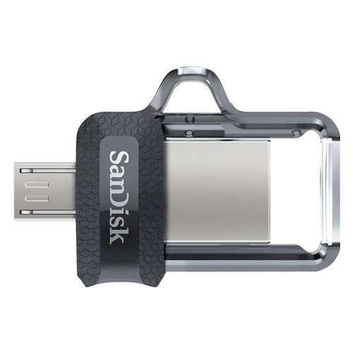 Chiavetta USB Sandisk 3102216 ULTRA Dual Drive M3.0 Nero e Trasparente