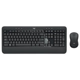 Logitech MK540 Advanced Combo Tastiera e Mouse Wireless per Windows, Ricevitore USB Unifying 2,4 GHz, Tasti di Scelta Rapida Multimediali, Durata Batteria di 3 Anni, per PC, Laptop