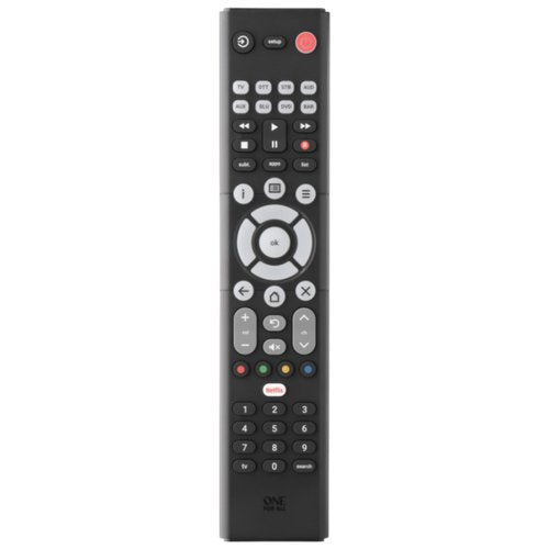 Telecomando tv Oneforall URC1282 ESSENCE 8in1 Black