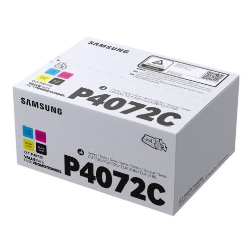 Set toner Samsung SU382A Originale Samsung Clt P4072C 4 Pack