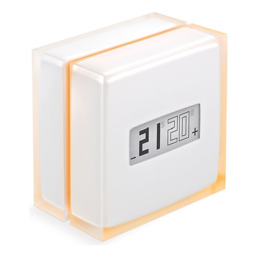 Termostato SMART Netatmo NTH01 IT EC By Starck White