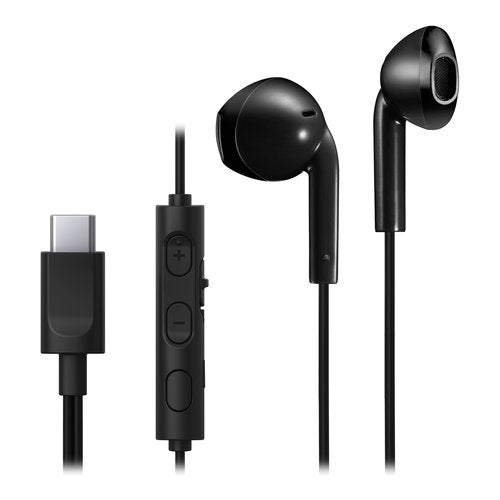 Auricolari microfono filo Jvc HA FR17UC B U USB C Black Black