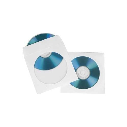 Buste proteggi CD e DVD Hama 00451179 Bianco Bianco