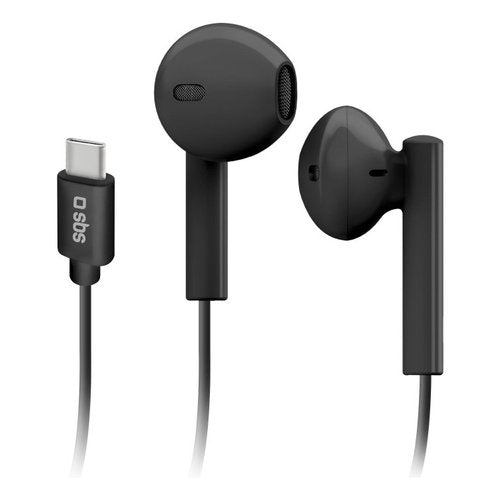 Auricolari microfono filo Sbs TEEARTYCAPK STUDIO MIX 65C Nero Nero