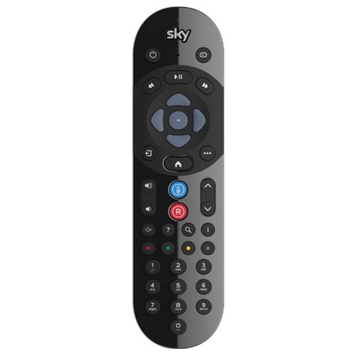 Telecomando tv Sky SKY735 Q con Controllo Vocale Nero