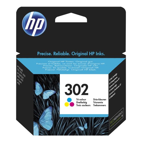 HP Cartuccia originale inchiostro tricromia 302