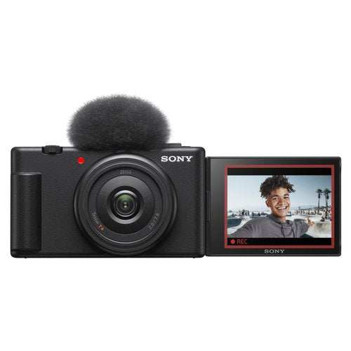 Fotocamera compatta Sony ZV1FBDI EU Vlog camera ZV 1F Black Black