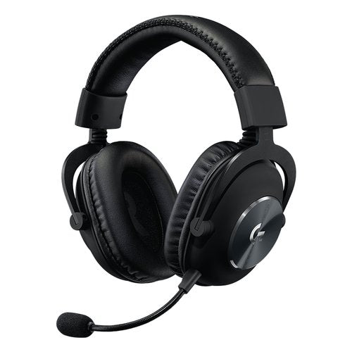 Logitech G PRO x Cuffia Gaming Cablata con Microfono Blue VO!CE, DTS Headphone:X 7.1 e Driver PRO-G da 50 mm, 7.1 Surround Pensato per Esport Gaming, per PC/PS/Xbox/Nintendo Switch, Nero