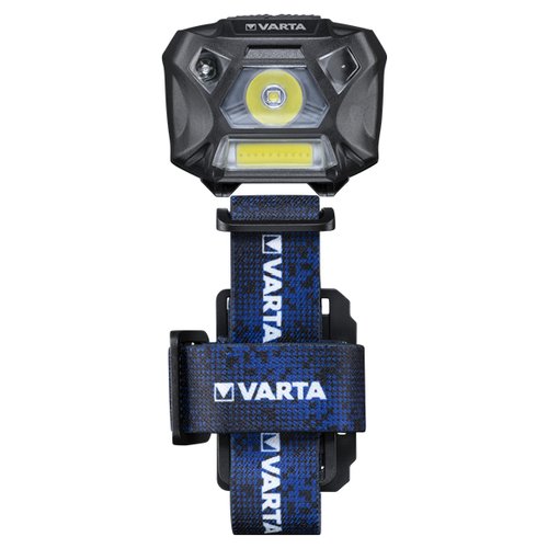 Varta WORK FLEX MOTION SENSOR H20 Nero, Blu Torcia a fascia LED