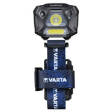Varta WORK FLEX MOTION SENSOR H20 Nero, Blu Torcia a fascia LED