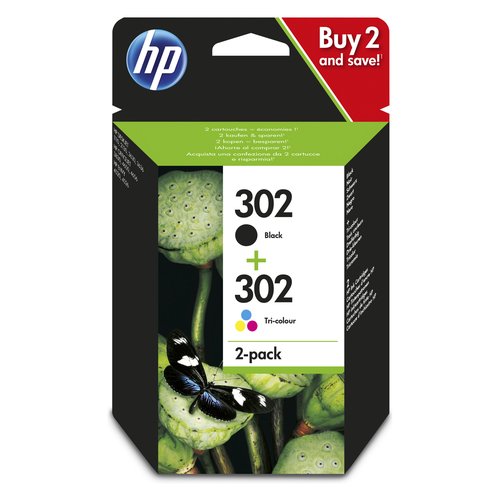 Set cartucce stampante Hp X4D37AE 301 Multipack 302