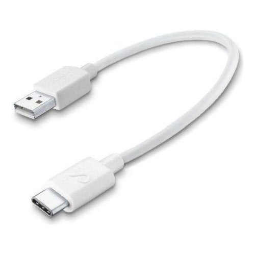 Cavo USB C Cellular Line USBDATACTRUSBSCW POWER CABLE Data White White