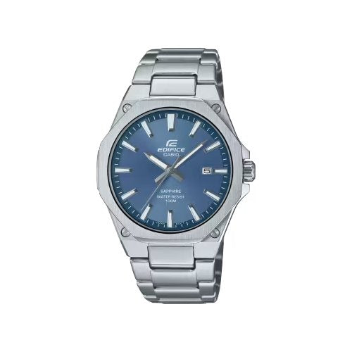 Casio Orologio EDIFICE Slim Blue e Silver EFR S108D 2AV