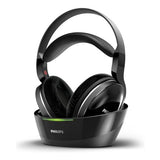 Philips SHD8850/12 cuffia e auricolare Cuffie Wireless A Padiglione MUSICA Nero