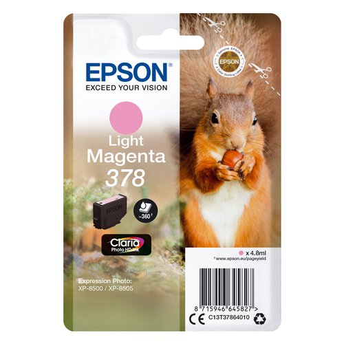 Cartuccia stampante Epson C13T37864010 CLARIA 378