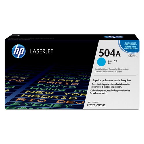 Toner Hp CE251A 504A