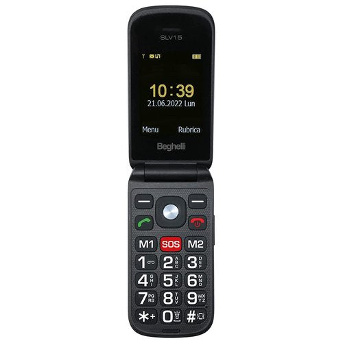 Cellulare Beghelli 9137 SALVALAVITA Phone Slv15 Black Black