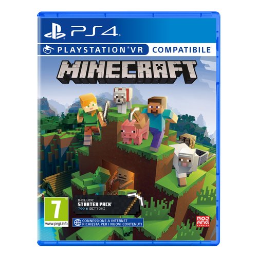 Videogioco Playstation 9703495 PLAYSTATION 4 Minecraft Starter Collect