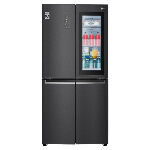 Frigorifero Lg INSTAVIEW Gmq844Mc5E Door in Door Matte black steel